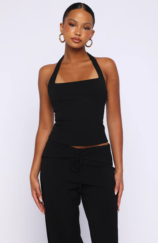 He Said She Said Bustier Black