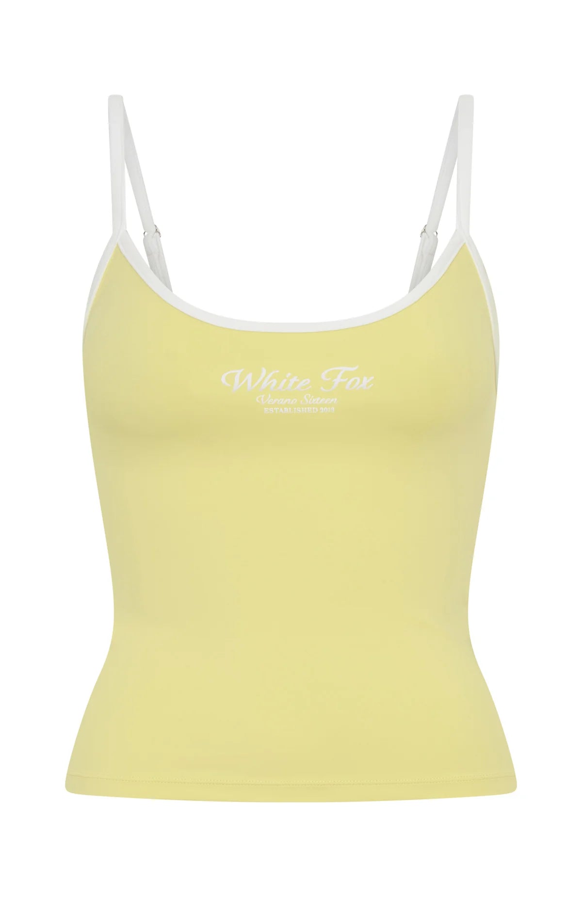 Verano Sixteen Giulia Singlet Top Lemon